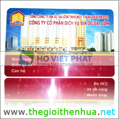 Thẻ Cảm Ứng Ra Vào Toà Nhà, In Thẻ Cảm Ứng Ra Vào Tòa Nhà