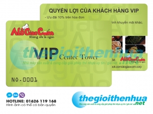 Chuyên sản xuất thẻ Vip