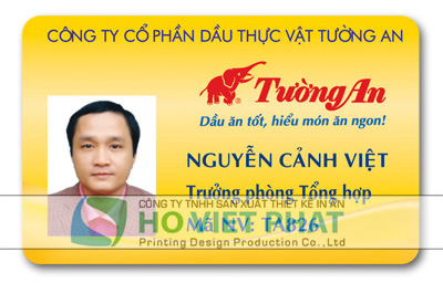 In Thẻ Nhân Viên