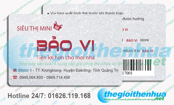 In Mẫu Thẻ VIP