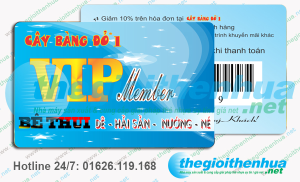 In Mẫu Thẻ VIP