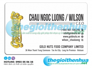 In name card nhựa trong cao cấp cho CEO