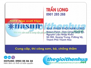 In name card cho nhà phân phối Nasun