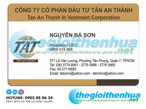 In name card giám đốc cho công ty Tân An Thành